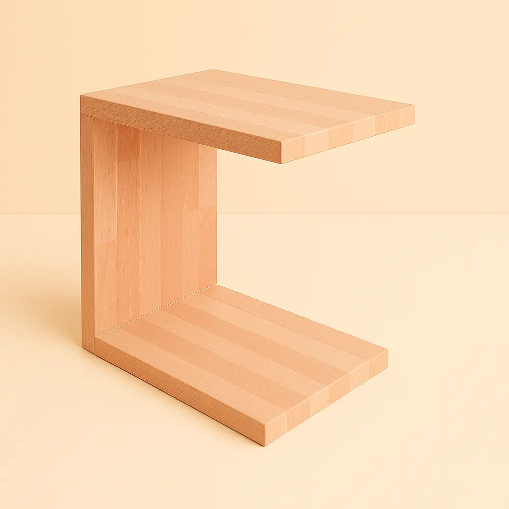 Beistelltisch Naturside C-Form Mein Shop