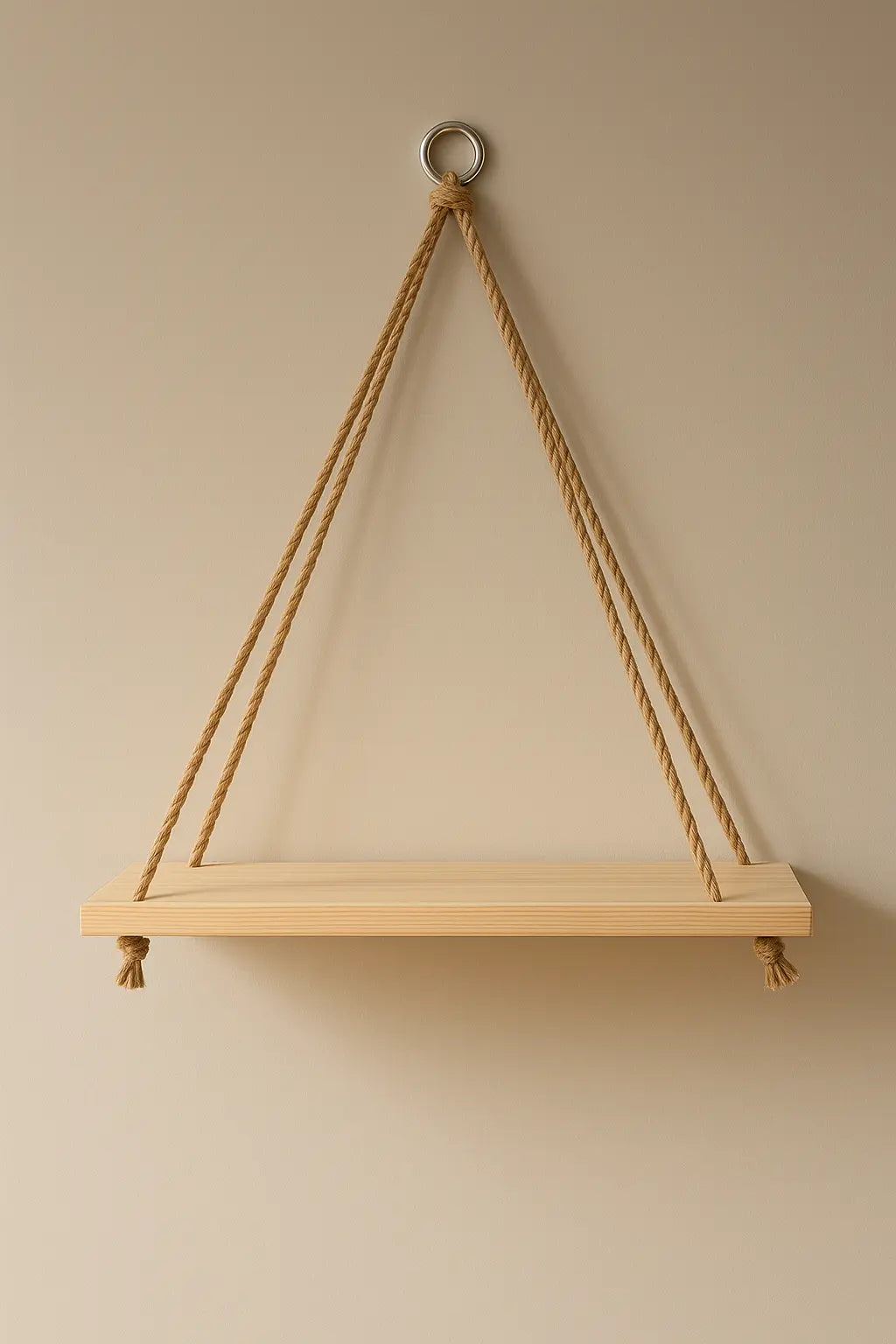 Wand regal holz ablage hängend Boho Stil, schwebendes Holzregal aus Kiefernholz oder Akazie, minimalistisch, skandinavisch, Dekoration Mirevo