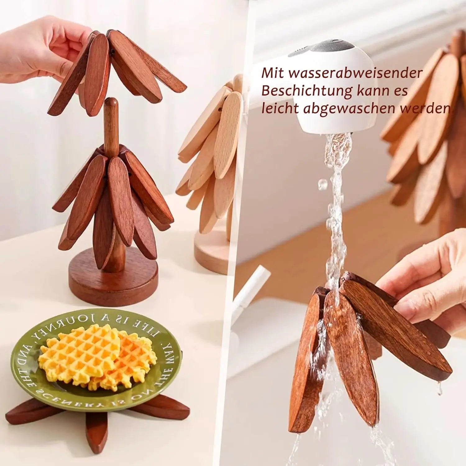 Baum Untersetzer              Holz Design für Kreative Wohnkultur Mirevo