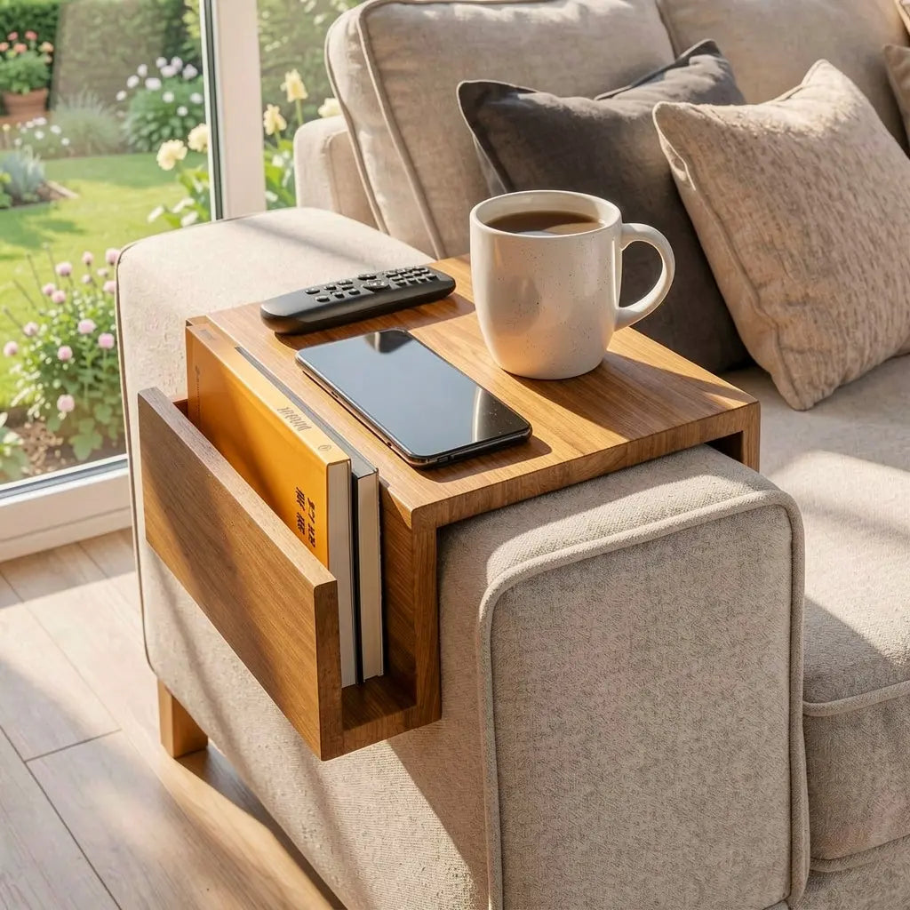 Sofa Ablage – Armlehnen Tisch Mirevo