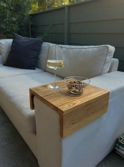Sofa ablage Arm Holz Tisch Handgemacht Mirevo