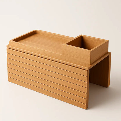 Sofa Organizer Ablagetasche – Couch-Armlehnen Organizer ohne Seitentaschen – Praktische Aufbewahrung für Wohnzimmer Mirevo