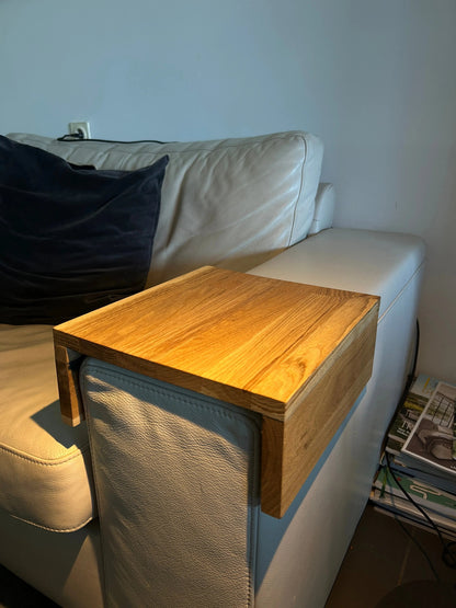 Sofa Arm Holz Tisch Handgemacht Mirevo