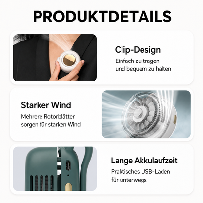PockAir - Anclipsen. Einschalten. Abkühlen. Mein Shop