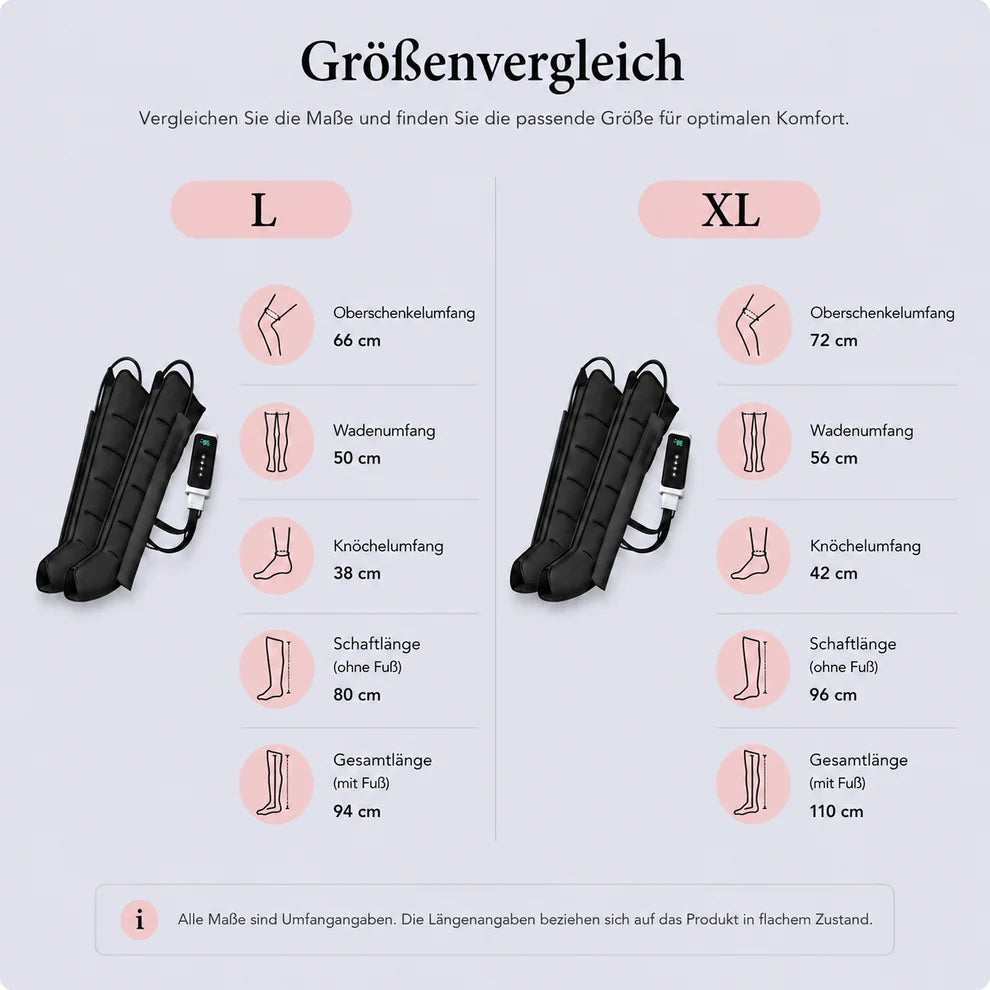 AirFlow™ Pro | Spürbare Entspannung für deine Beine Mirevo