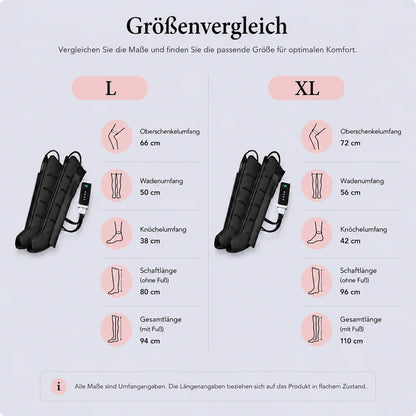 AirFlow™ Pro | Spürbare Entspannung für deine Beine Mirevo