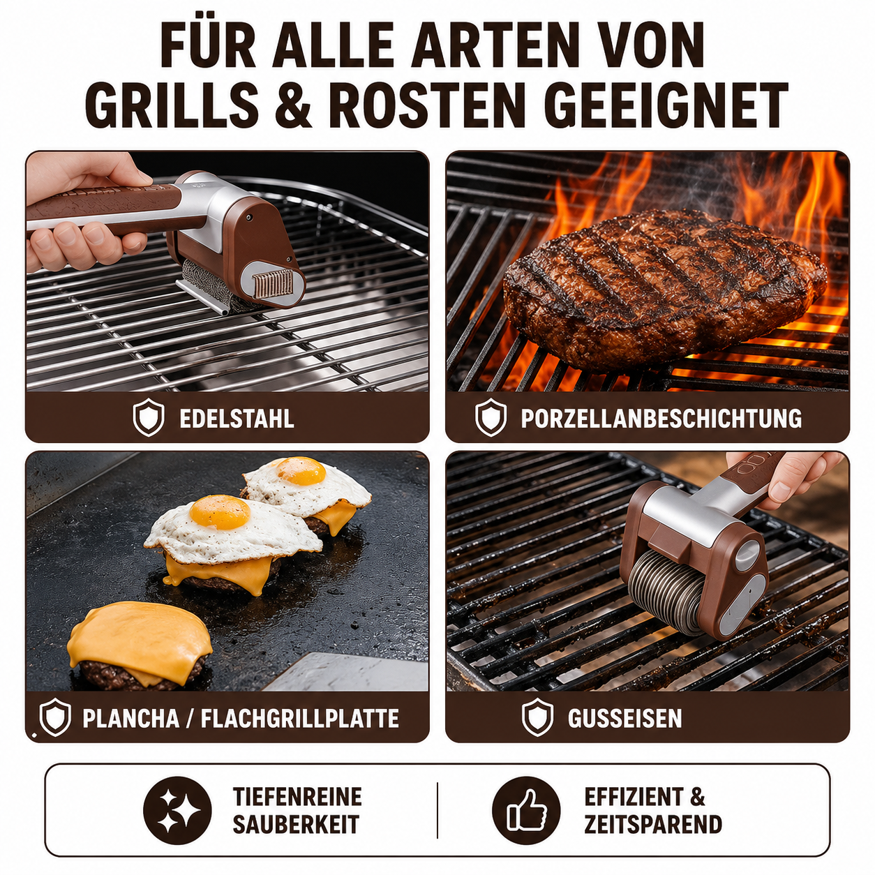 Iron - Grillbürste Mirevo
