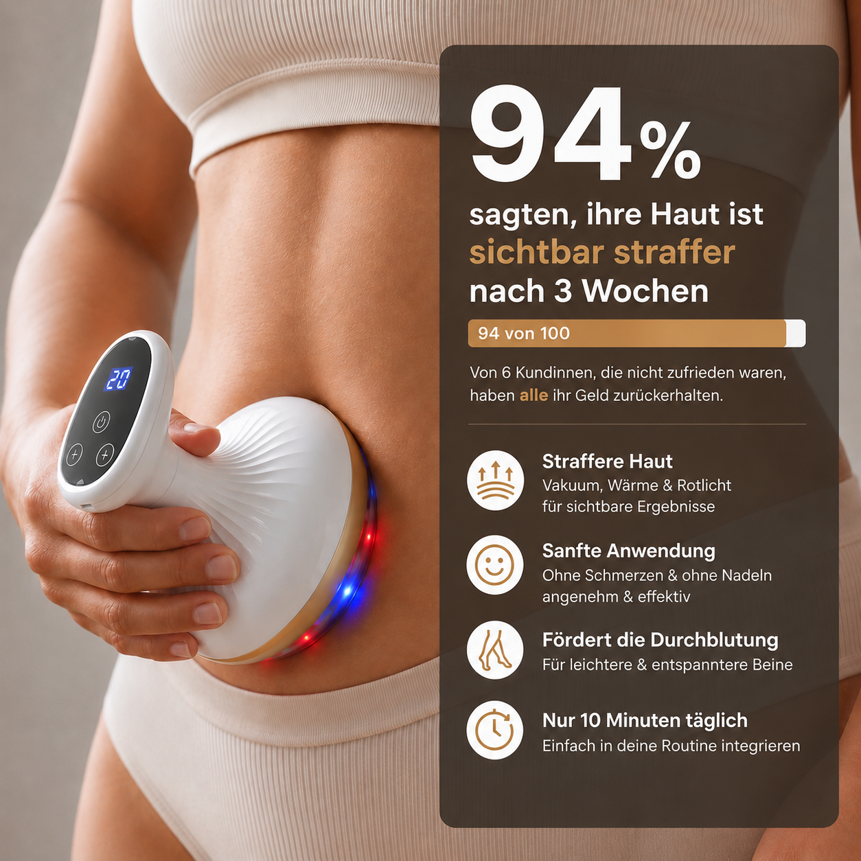 SculptFlow™ – sichtbar straffere & glattere Haut Mirevo