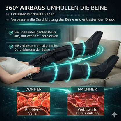 AirFlow™ Pro | Spürbare Entspannung für deine Beine Mirevo