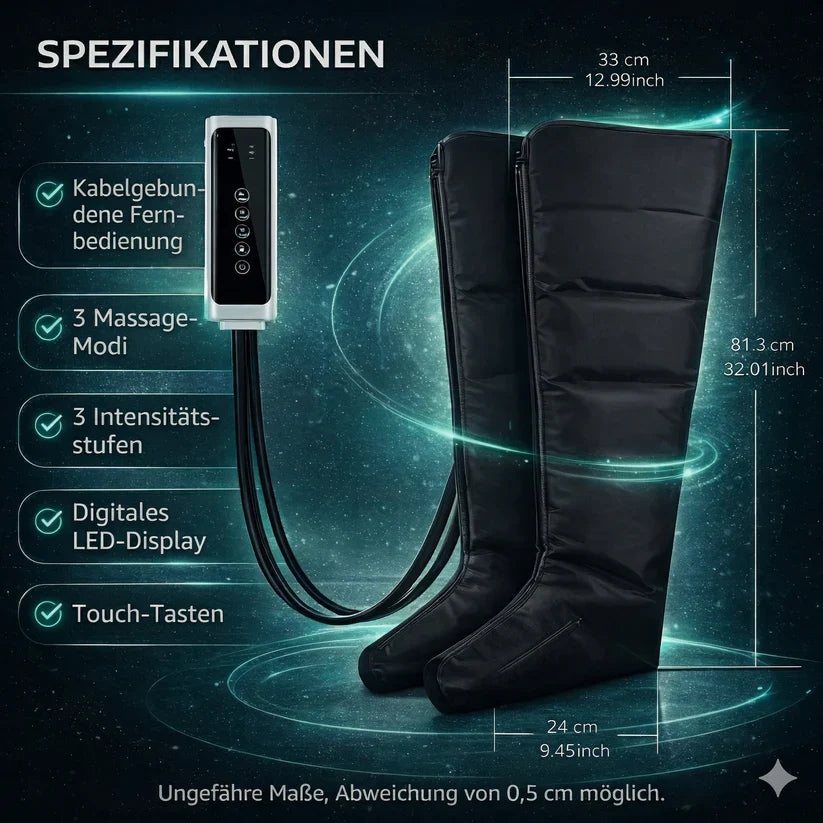 AirFlow™ Pro | Spürbare Entspannung für deine Beine Mirevo