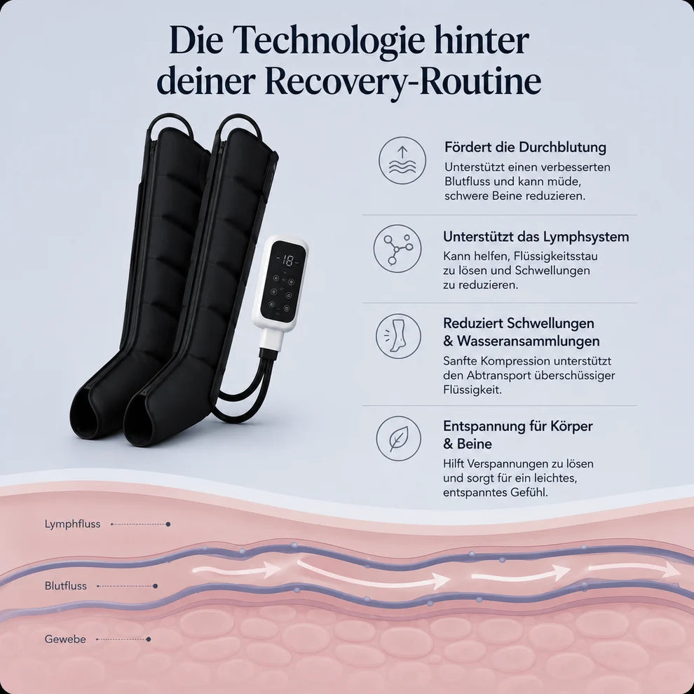 AirFlow™ Pro | Spürbare Entspannung für deine Beine Mirevo