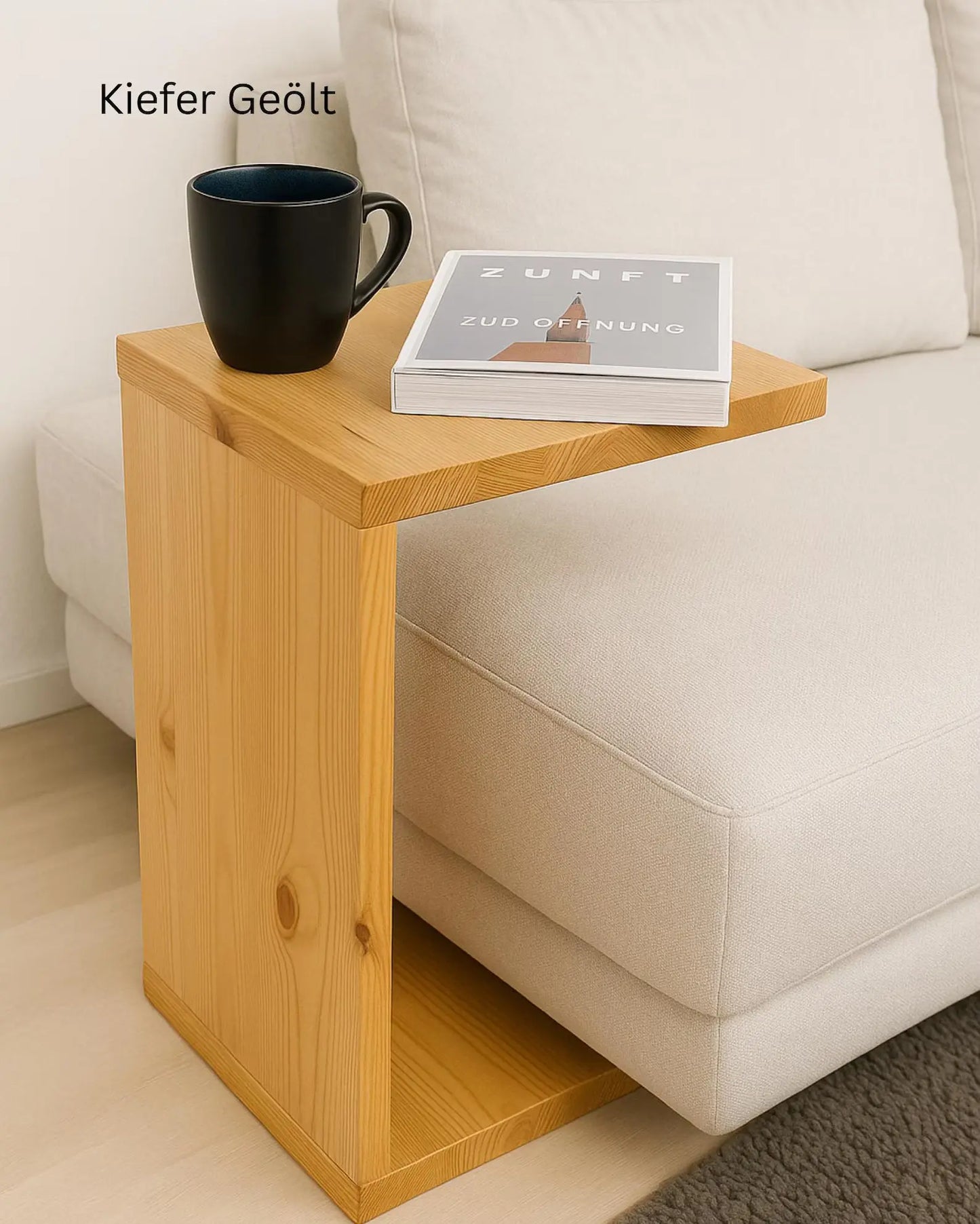 Beistelltisch Handgemacht C-Form Mein Shop