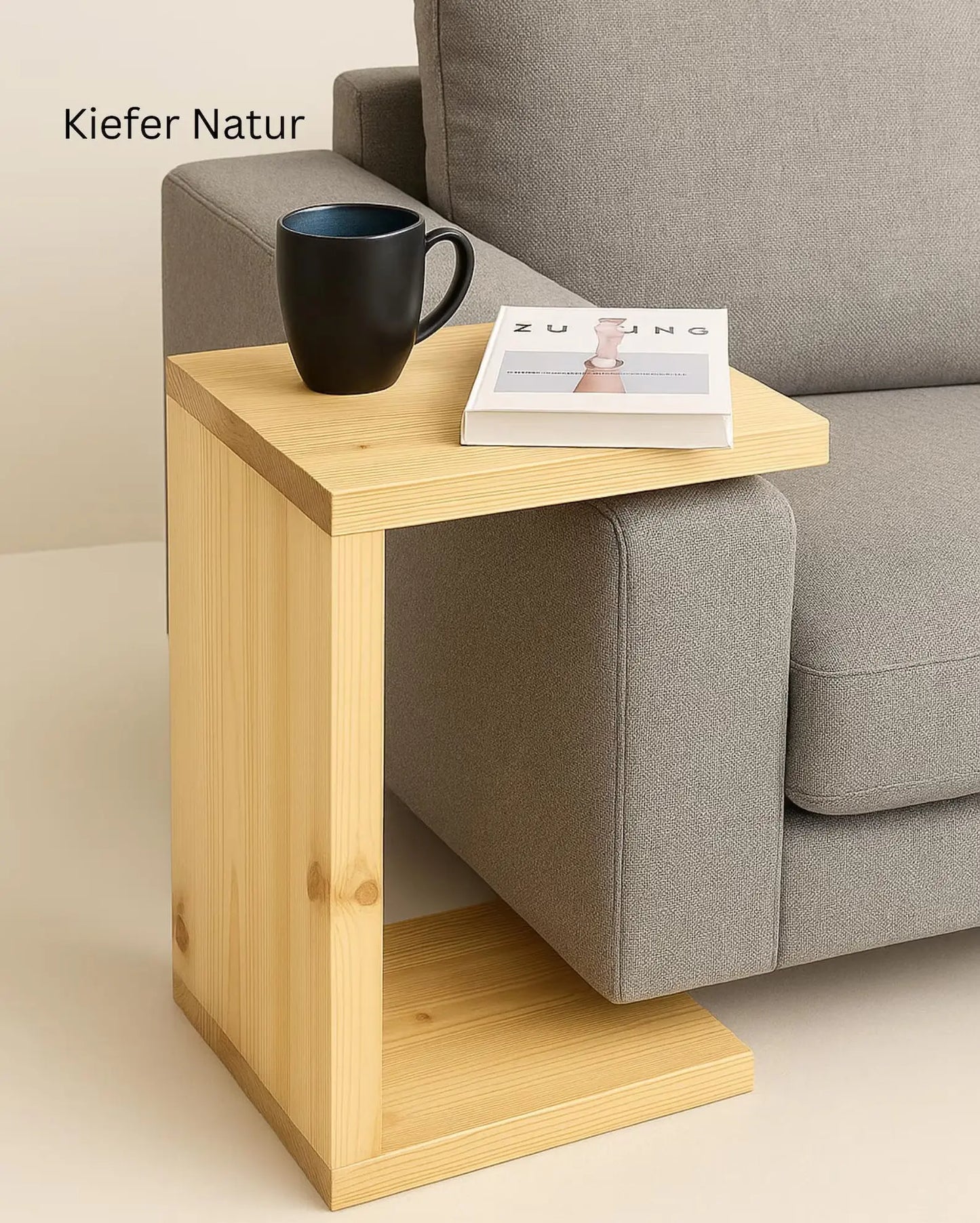 Beistelltisch Handgemacht C-Form Mein Shop